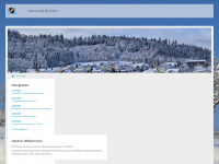 dintikon.ch Webseite Vorschau