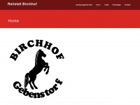 birchhof.ch Webseite Vorschau