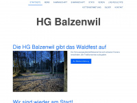 hgbalzenwil.ch Webseite Vorschau
