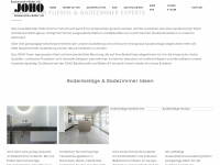 joho-baukeramik.ch Webseite Vorschau