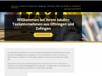 burg-taxi.ch Webseite Vorschau