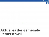 remetschwil.ch Webseite Vorschau