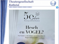 theater-rothrist.ch Webseite Vorschau