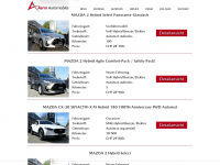 aerni-automobile.ch Webseite Vorschau