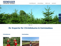 gebr-isenegger.ch Webseite Vorschau