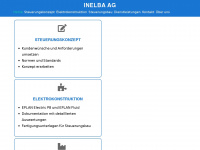 inelba.ch Webseite Vorschau