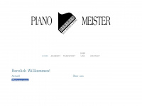 piano-meister.ch Webseite Vorschau
