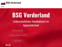 bsg-vorderland.ch Webseite Vorschau
