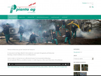 pianta-ag.ch Webseite Vorschau