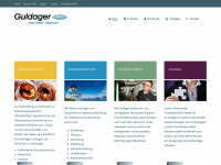 guldager.ch Webseite Vorschau