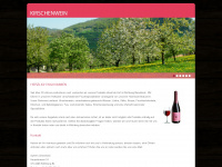 kirschenwein.ch Webseite Vorschau