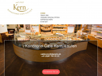 cafekern.ch Webseite Vorschau