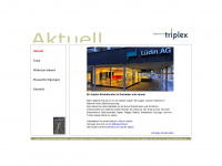 triplex.ch Webseite Vorschau