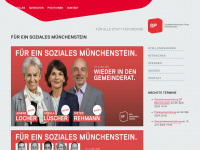 sp-muenchenstein.ch Webseite Vorschau