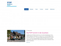 fdp-muttenz.ch Webseite Vorschau