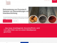 promotec.ch Webseite Vorschau