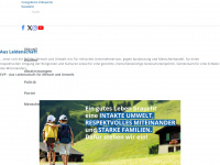 evp-bl.ch Webseite Vorschau
