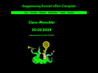 claramonschter.ch Webseite Vorschau