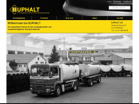 euphalt.ch Webseite Vorschau