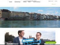 svp-basel.ch Webseite Vorschau