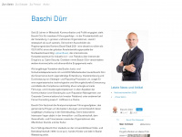 baschiduerr.ch Webseite Vorschau