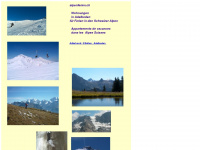 alpenferien.ch Webseite Vorschau