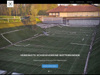 schiessen-baetterkinden.ch Webseite Vorschau