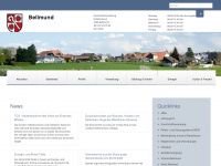 bellmund.ch Webseite Vorschau
