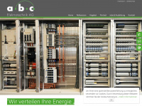 abc-elektrotechnik.ch Webseite Vorschau