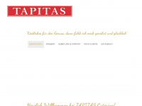tapitas.ch Webseite Vorschau