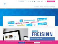 fdp-stadtbern.ch Webseite Vorschau