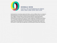 biennale-bern.ch Webseite Vorschau