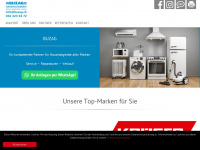 buzag.ch Webseite Vorschau