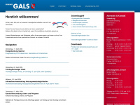 gals.ch Webseite Vorschau