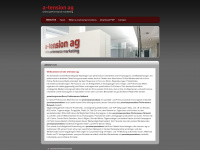 a-tension.ch Webseite Vorschau