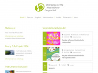musikschule-langenthal.ch Webseite Vorschau