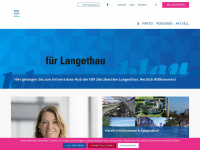 fdp-langenthal.ch Webseite Vorschau