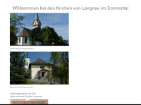 kirchenlangnau.ch Webseite Vorschau