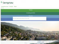 lengnau.ch Webseite Vorschau