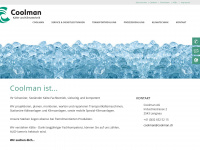 coolman.ch Webseite Vorschau