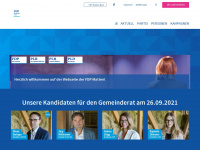 fdp-matten.ch Webseite Vorschau