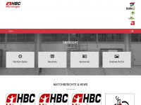 hbcmuensingen.ch Webseite Vorschau