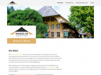 waeck.ch Webseite Vorschau