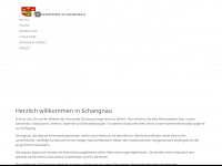 schangnau.ch Webseite Vorschau