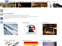 kirchestettlen.ch Webseite Vorschau