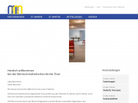 kath-thun.ch Webseite Vorschau