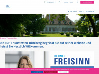 fdp-thunstetten-buetzberg.ch Webseite Vorschau