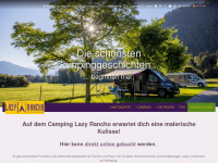 lazyrancho.ch Webseite Vorschau