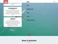 rowing.ch Webseite Vorschau