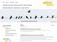 worb.ch Webseite Vorschau